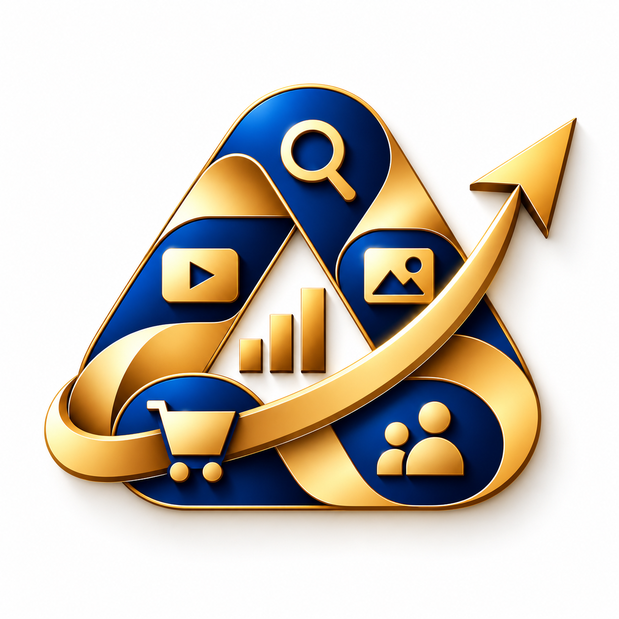 Advertising Growth Emblem